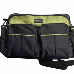 EDDIE BAUER Shoulder Diaper Bag, 1st Adventure Insulated, Changing‎ Pad, Pockets